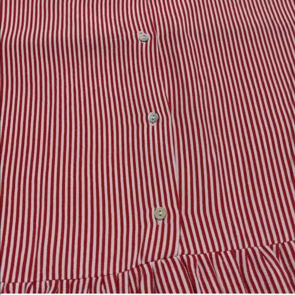 Zara Striped Tiered Top Small - Picture 3 of 7